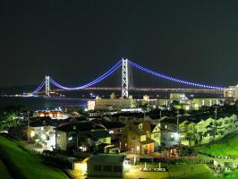 Tsing Ma Bridge Night View